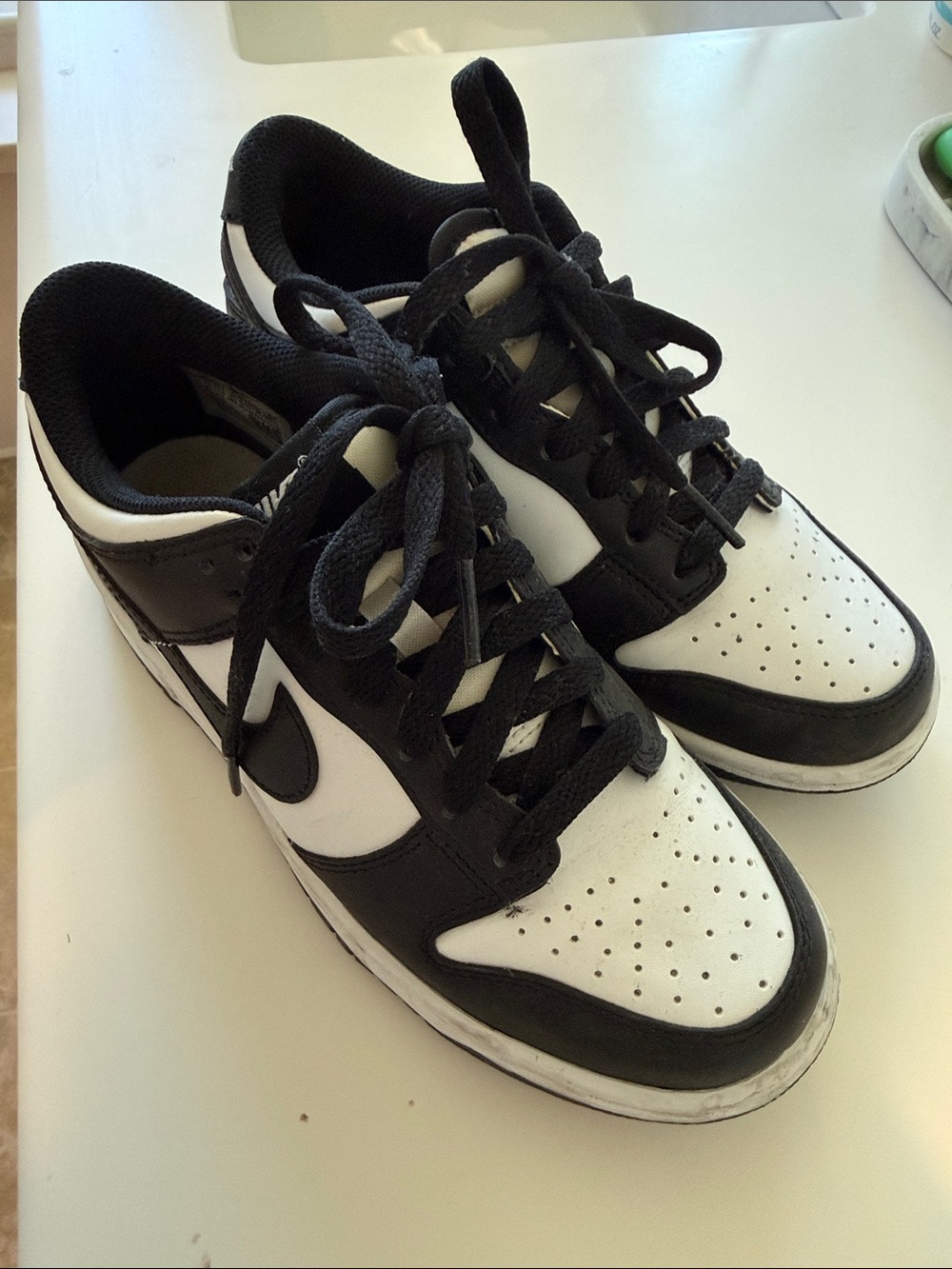 Nike Black & White Low-Top Sneakers